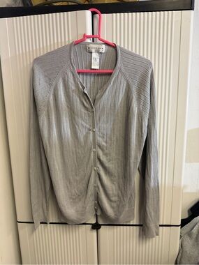 August Silk Cardigan